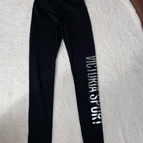 VSX Small Leggings with Silver Reflective Logo - Picture 2 of 4